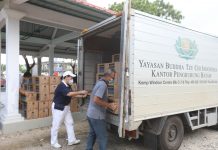 BP Batam Terima Bantuan untuk Pasien OTG Covid-19 dari Yayasan Buddha Tzu Chi Batam