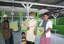 Ramadan 1442 H, BKDI Serahkan Bingkisan Ramadan kepada Imam Masjid dan Marbot