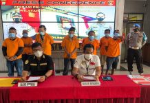 10 Tersangka Pungli diringkus