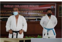 Syarat Naik Pangkat, Polisi Ikuti Tes Bela Diri Polri