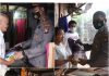 Polsek Sagulung Bagikan Sembako Kepada Masyarakat Terdampak PPKM
