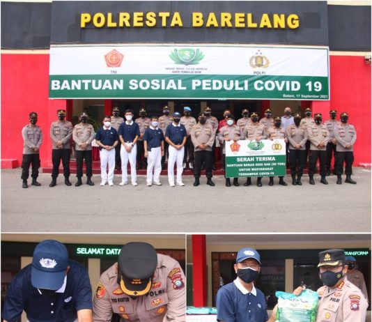 visit web batamtv.com – Polresta Barelang Siap Salurkan Bantuan Sembako Budha Tzu Chi