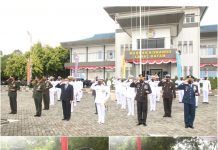 visit web batamtv.com – Kapolresta Ikuti Upacara HUT TNI -76 di Mako Lanal Batam