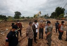 Wako HM Rudi Tinjau Penataan Jalan di Batubesar