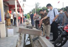 Wako HM Rudi Tinjau Pembangunan Infrastruktur Belakangpadang