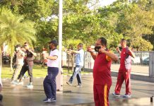 Tingkatkan Sinergitas, TNI – POLRI Olahraga Bersama