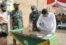 Wawako Amsakar Apresiasi Karya Bakti TNI Membangun Batam
