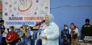Wagub Buka Batam Tourism Goodminton 2021