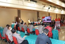 Kapolri – Kapolda Virtual Meeting Dan Tinjau Vaksinasi Serentak Se- Indonesia di SMA Maitreya
