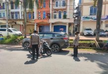 Polsek Lubukbaja Operasi Yustisi dan Himbau Prokes
