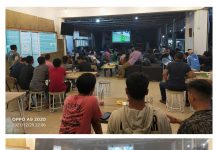 Warkop UpToYou Tumpah Ruah Penggemar Bola