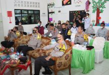 Kapolresta Dampingi Kapolda Kepri Tinjau Vaksinasi Anak Serentak se-Indonesia