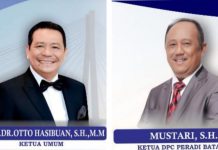 Please subscribe, like, follow & share web batamtv.com – 15 Januari Otto Hasibuan SH Lantik Mustari SH Ketua PERADI Batam