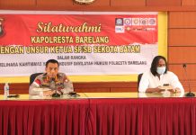 Kapolresta Jalin Silaturahmi Dengan Serikat Buruh dan Pekerja