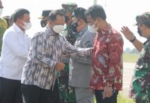 Wako HM Rudi Laporkan Penanganan Covid-19 dan Capaian Vaksinasi Ke Mendagri dan Wamenhan