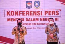 Mendagri Sebut Pemprov Kepri Telah Berhasil Meredam Pandemi Covid-19 Dengan Baik