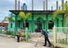 read news -Polsek Sei Beduk Gotong Royong Bersihkan Rumah Ibadah