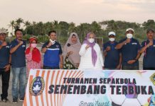 read news – Wagub Marlin Buka Turnamen Sepak Bola Semembang Terbuka