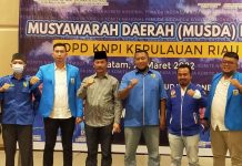 read news – Terpilih Aklamasi, Teddy Nuh Ajak Pemuda Gabung KNPI Kepri