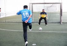 read news – Futsal Pemko Batam Vs Pemkab Karimun, Aunur Rofiq Tepis Tendangan Keras Rudi
