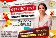 read news – Majukan Olahraga Badminton, Cen Sui Lan Gelar Kompetisi Beregu Putra