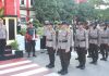read news – 183 Bintara Remaja Polda Kepri Jalan Tradisi Pembaretan