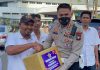 read news – 8.770 Paket Sembako Dibagikan Serentak oleh Ditlantas Polda Kepri