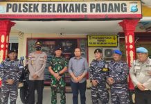 read news – Danpos AL Pulau Sambu Sambangi Polsek Belakang Padang