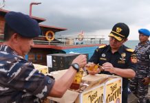 read news – Operasi Jaring Sriwijaya, BC Tangkap Kapal Kayu Bermuatan Mikol Ilegal Rp4,38 M