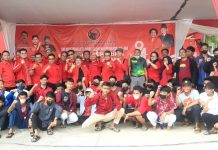 read news – Erikson Dorong Pemko Batam Siapkan Anggaran dan Wadah Pembinaan Pemuda Inilah para kawula muda yang telah mensukseskan acara Peringatan Sumpah Pemuda yang berlangsung Minggu (30/10/2022) . (Foto : abyaqsa ra - batamtv.com)
