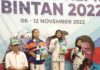 read news – Wow, Tim Taekwondo Batam Gondol 14 Emas Atlet cabor taekwondo asal Kontingen Batam berhasil memenangi pertandingan dengan menyapu 14 emas dari 17 kelas yang dipertandingkan, di Porprov V Kepri .(Foto : abyaqsa ra - batamtv.com)