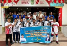 read news – Atlet Sepeda Batam Sabet 7 Medali Senyum kemenangan para atlet sepeda yang berhasil meraih tujuh medali , Selasa (8/11/2022). (foto ; abyaqsara - batamtv.com)