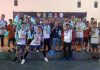 read news – Tim Voli Putra Putri Batam Kompak Raih Medali Emas Selebrasi tim voly putra dan putri asal Batam, usai memenangi final voly Jumat (11/11/2022) (Foto : dwi susilo - batamtv.com)