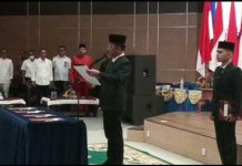 read news – Inilah Wajah Baru Dua Kepala Dinas di Batam Walikota Batam HM Rudi, melantik sejumlah pejabat di dinas dan instansi lainnya di bawah Pemko Batam, Senin (31/10/2022) (Foto : muhammad amin - batamtv.co,)