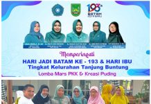 read news – Peringatan 2 Hari Besar, Peserta Antusias Ikuti Lomba Mars PKK dan Kreasi Puding Kelurahan Tanjungbuntung