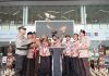 read news – Jefridin Hadiri dan Buka Scout Day Kwarran Batam Kota Sekretaris Daerah (Sekda) Kota Batam, Jefridin Hamid (tengah), membuka Scout Day Kwarran Batam Kota di MB2, Kamis (23/2/2023). Jefridin mengucapkan selamat berlomba untuk para peserta, tunjukkan keahlian sebaik mungkin. ( Foto muhammad amin - batamtv.com)