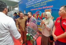 read news – Tiba di Bandara Kualanamu Medan, Ketua PWI Kepri Diulosi