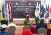 read news – Nonton Bareng Peluncuran Kirab Pemilu 2024 Bersama KPU Bintan Ketua KPU Bintan Ervina Sari menyampaikan tahapan dan kinerja KPU Bintan pada saat nonton bareng peluncuran Kirab Pemilu 2024. Kegiatan mengikuti peluncuran Kirab Pemilu 2024 ini dilaksanakan di Hotel Bhadra & Conventions, Toapaya, Selasa (14/2/2023). (Foto : dwi susilo - batamtv.com)