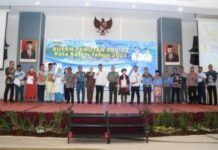 read news – Walikota Batam Luncurkan Berbagai Keringanan Bayar Pajak PBB-P2 Wali Kota Batam Haji Muhammad Rudi saat membuka Bulan Panutan PBB-P2 Kota Batam Tahun 2023 di Hotel Planet Holiday, Jodoh, Rabu (15/3/2023) pagi. (Foto : abyaqsa ramadan - batamtv.com)