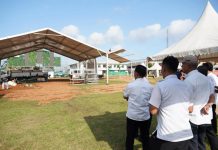 read news – Jefridin Tinjau Persiapan Lokasi STQH IX Kota Batam di Seibeduk Sekretaris Daerah (Sekda) Batam, Jefridin Hamid, mewakili Wali Kota Batam, Muhammad Rudi, meninjau lokasi Seleksi Tilawatil Qur’an dan Hadits (STQH) IX tingkat Kota Batam, Rabu (8/3/2023). (Foto : muhammad amin - batamtv.com)