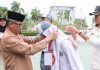 read news – 471 Siswa Ikuti Seleksi Paskibraka Kota Batam Dimulai Sekretaris Daerah (Sekda) Kota Batam, Jefiridin Hamid membuka acara seleksi Paskibra Kota Batam di Dataran Engku Putri, Senin (13/3/2023). (Foto : muhammad amin - batamtv.com)