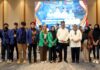 read news – FAKB Ikuti Jalannya Musrenbang Tingkat Kota Batam Forum Anak Kota Batam (FAKB) saat ikut sebagai peserta Musyawarah Rencana Pembangunan (Musrenbang) Rencana Kerja Perangkat Daerah (RKPD) Tahun 2023 di Hotel Radison bersama Walikota Batam, HM Rudi (tengah, kemeja putih) , Senin (20/3/2023). (Foto : muhammad amin - batamtv.com)