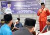 read news – Jamaah Masjid Masjid Darunnajah Perumahan Devely Residence Batubesar Tarawih Bersama Setdako Batam Setdako Batam, Jefridin saat di depan Jamaah Masjid Darunnajah Perumahan Devely Residence RW 22 Kelurahan Batubesar Senin (27/3/2023). ( Foto : abyaqsa ramadan - batamtv.com)