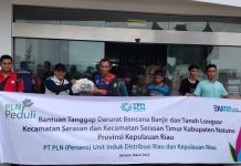 read news – Peduli Bencana Longsor Natuna, PLN Bagikan 700 Paket Sembako, 5 Genset dan Respon Cepat Pulihkan Listrik