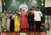 read news – Pekan Tilawatil Quran RRI Batam 2023 Dimulai Ketua Lembaga Pengembangan Tilawatil Quran (LPTQ) Kepulauan Riau Hj Marlin Agustina (baju merah muda-tengah), membuka Pekan Tilawatil Quran (PTQ) Tingkat Kota Batam, Radio Republik Indonesia (RRI) Batam 2023, Kamis (23/3/2023) pagi. (Foto : muhammad amin - batamtv.com)