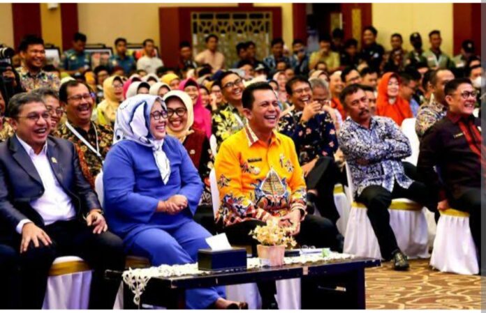 Raden Hari Tjahyono (RHT) mengapresiasi dan berharap kemesraan politik Ansar - Marlin pada Musrenbang beberapa waktu lalu. (Foto : dwi susilo - batamtv.com)