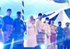 read news – Kemeriahan Pawai Takbir hingga Festival Lampu Colok Sambut Idulfitri 1444 H di Batam Wali Kota Batam/Kepala Badan Pengusahaan Batam H Muhammad Rudi (HMR), bersama Wakil Gubernur Kepulauan Riau Hj Marlin Agustina, dan jajaran Forum Koordinasi Pimpinan Daerah, saat melepas Pawai Takbir Lebaran 2022 lalu. (Foto abyaqsa ramadan- batamtv.com)