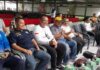 read news – Liga Futsal Pekerja Peringatan May Day 2023 di Batam Digelar Sekertaris Daerah Provinsi Kepri Drs. Adi Prihantara, MM , membuka secara resmi, kick off Liga Futsal Pekerja tingkat provinsi dalam rangka menyambut rangkaian peringatan May Day pada 1 Mei 2023 di Kepri yang diselwnggarakan oleh Disnaker Kepri. (Foto : abyaqsa ramadan - batamtv.com)