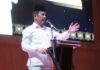 read news – Perputaran Ekonomi di Batam Didukung Pembangunan Infrastruktur Jalan Walikota Batam HM Rudi saat menghadiri halal bihalal bersama masyarakat Lubuk Baja di Hotel Aston, Pelita, Selasa (9/5/2023). (Foto : muhammad amin - batamtv.com)