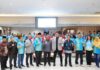 read news – Pengurus IGORNAS Kota Batam Dilantik secara Resmi Setdako Batam , Jefridin (tengah) saat berada di pelantikan pengurus Guru Olahraga yang berkumpul dalam IGORNAS. (Foto : abyaqsa ramadan - batamtv.com)